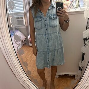 Denim dress